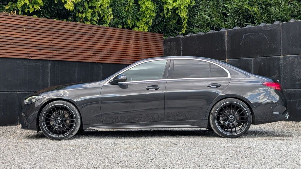 Mercedes-Benz C Class 2022 2.0 C300h Mhev Amg Line Premium Plus Saloon Grey #6