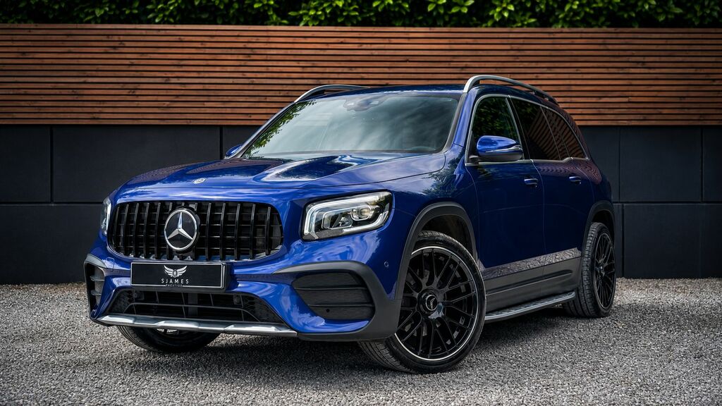 Mercedes-Benz GLB Class 2022 1.3 Glb200 Amg Line Suv 7G-dct Eur Blue