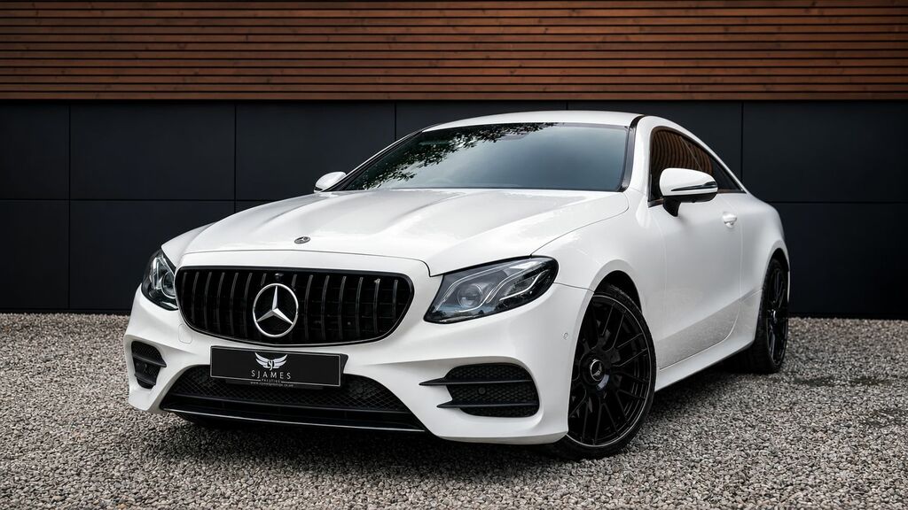 Mercedes-Benz E Class 2020 2.0 E300 Gpf Amg Line Premium Coupe Pet White