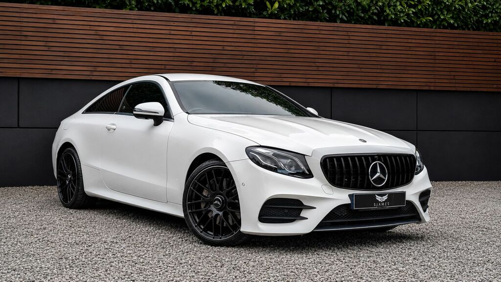 Mercedes-Benz E Class 2020 2.0 E300 Gpf Amg Line Premium Coupe Pet White #4