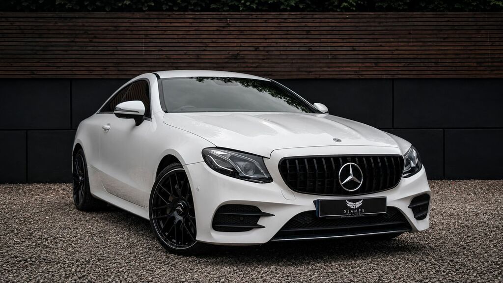 Mercedes-Benz E Class 2020 2.0 E300 Gpf Amg Line Premium Coupe Pet White #3