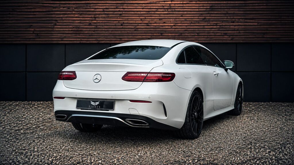Mercedes-Benz E Class 2020 2.0 E300 Gpf Amg Line Premium Coupe Pet White #6