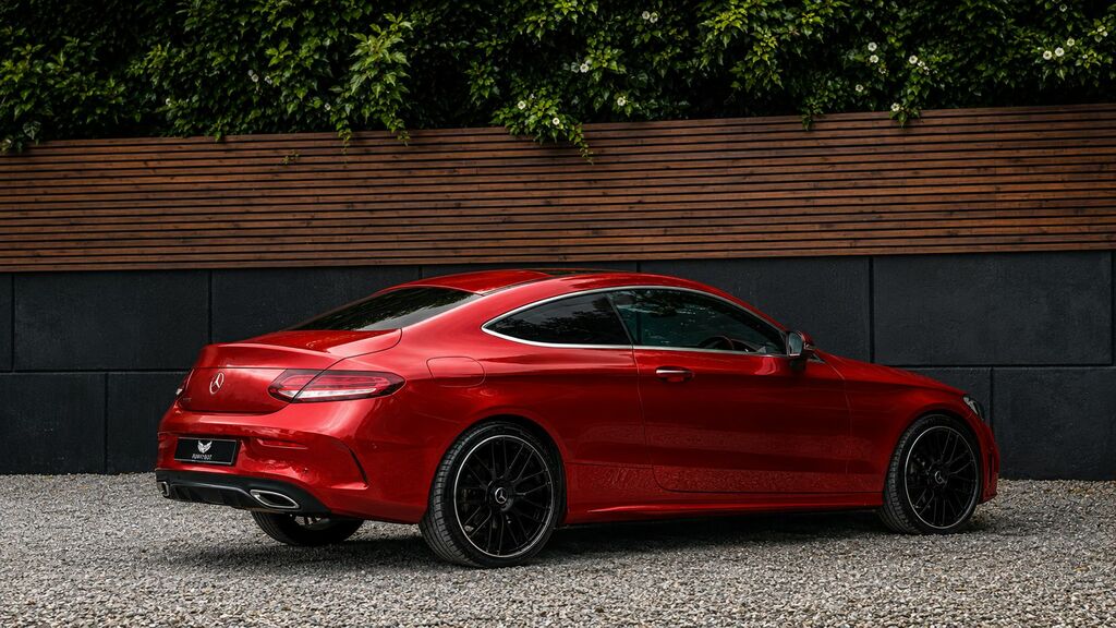 Mercedes-Benz C Class 2019 1.5 C200 Mhev Amg Line Premium Coupe Pe Red #6