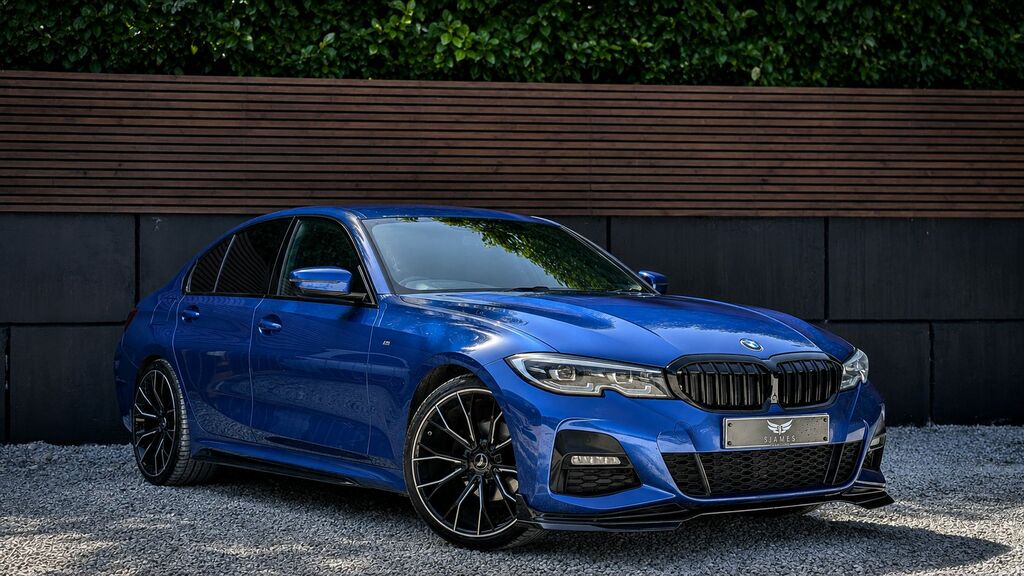 BMW 3 Series 2019 2.0 330E 12Kwh M Sport Saloon Plug FP69DCF Blue #3