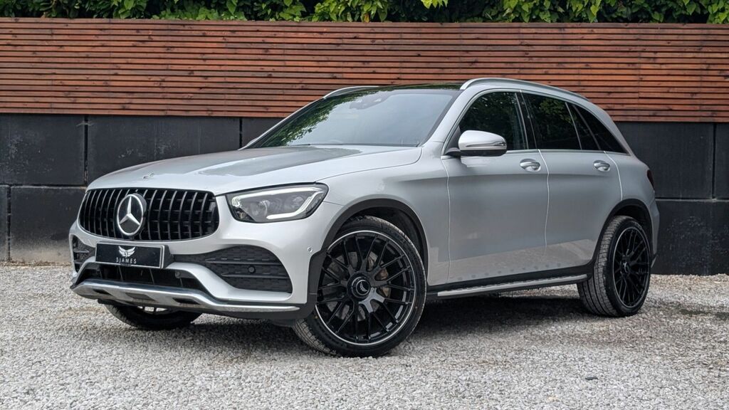 Mercedes-Benz GLC Class 2022 2.0 Glc300d Amg Line Premium Suv Silver #2