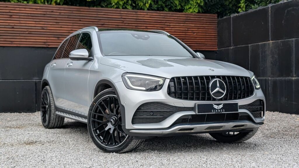 Mercedes-Benz GLC Class 2022 2.0 Glc300d Amg Line Premium Suv Silver #3