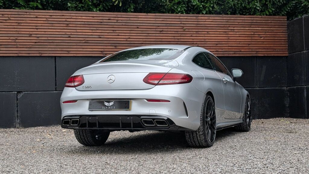 Mercedes-Benz C Class 2019 2.0 C300 Amg Line Premium Coupe Silver #6