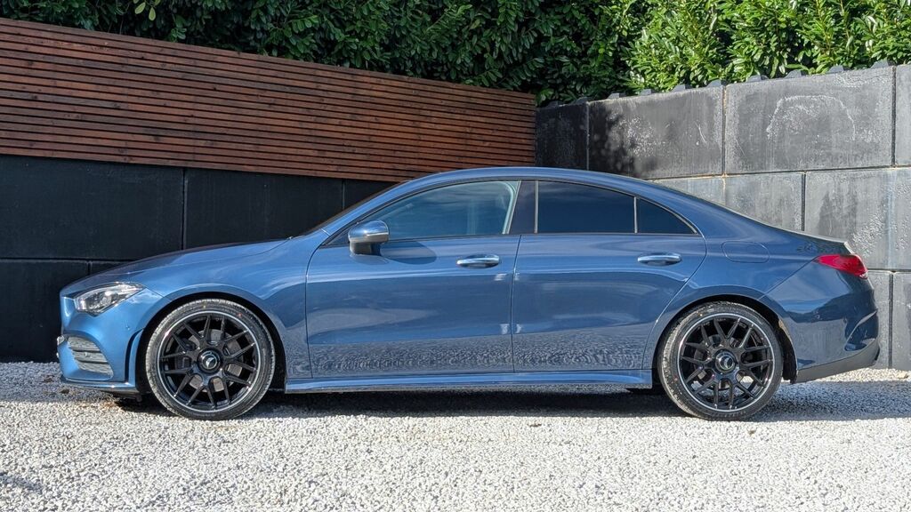 Mercedes-Benz CLA Class 2023 2.0 Cla220d Amg Line Premium Coupe Dies Blue #5