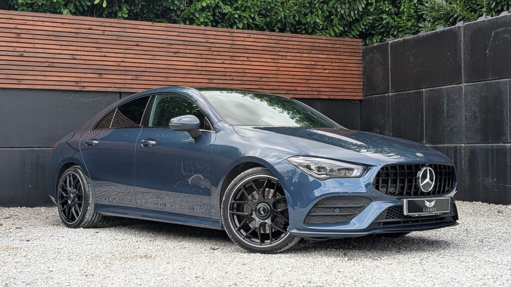 Mercedes-Benz CLA Class 2023 2.0 Cla220d Amg Line Premium Coupe Dies Blue #4