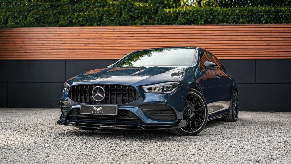Mercedes-Benz CLA Class 2023 2.0 Cla220d Amg Line Premium Coupe Dies Blue