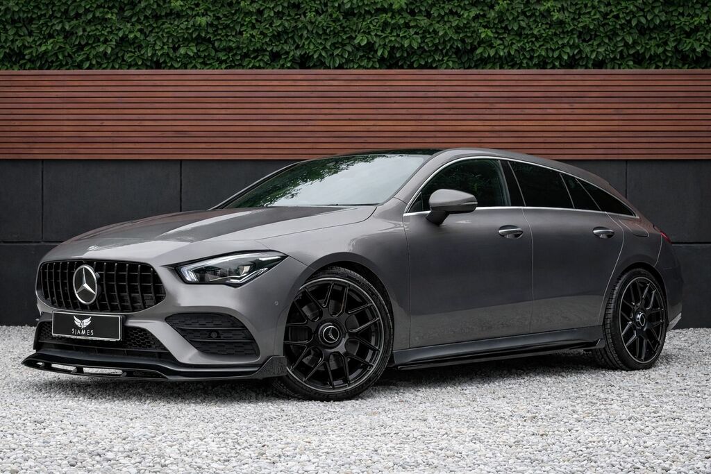 Mercedes-Benz CLA Class 2023 1.3 Cla250e 15.6Kwh Amg Line Premium Shooti Grey #2