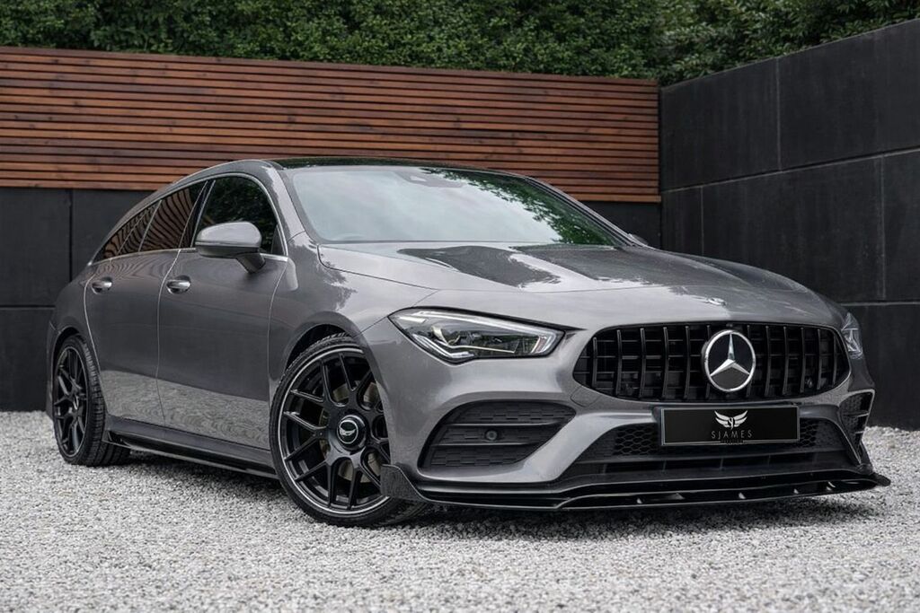 Mercedes-Benz CLA Class 2023 1.3 Cla250e 15.6Kwh Amg Line Premium Shooti Grey #4