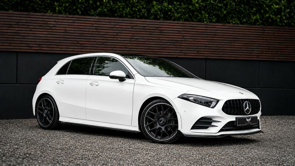 Mercedes-Benz A Class 2021 2.0 A200d Amg Line Edition Premium Plus Hat White #5