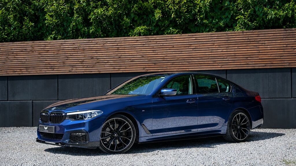 BMW 5 Series 2020 3.0 530D M Sport Saloon Euro Blue #2