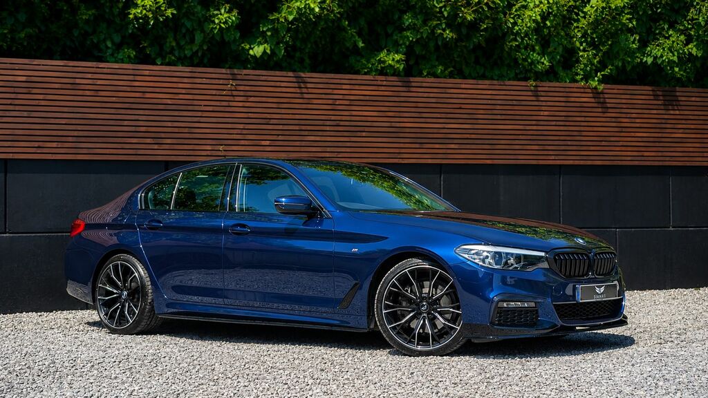 BMW 5 Series 2020 3.0 530D M Sport Saloon Euro Blue #4