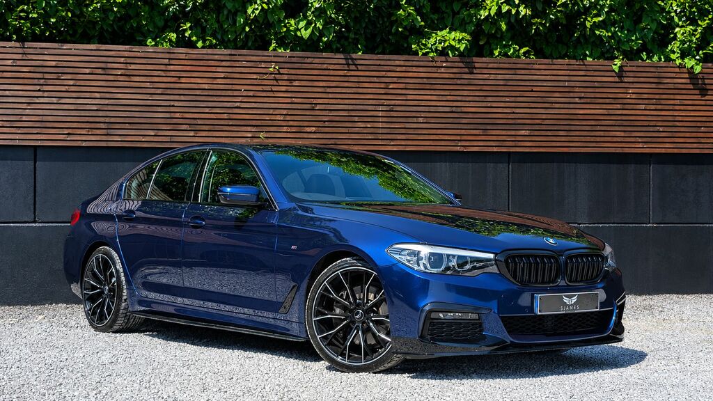 BMW 5 Series 2020 3.0 530D M Sport Saloon Euro Blue #3