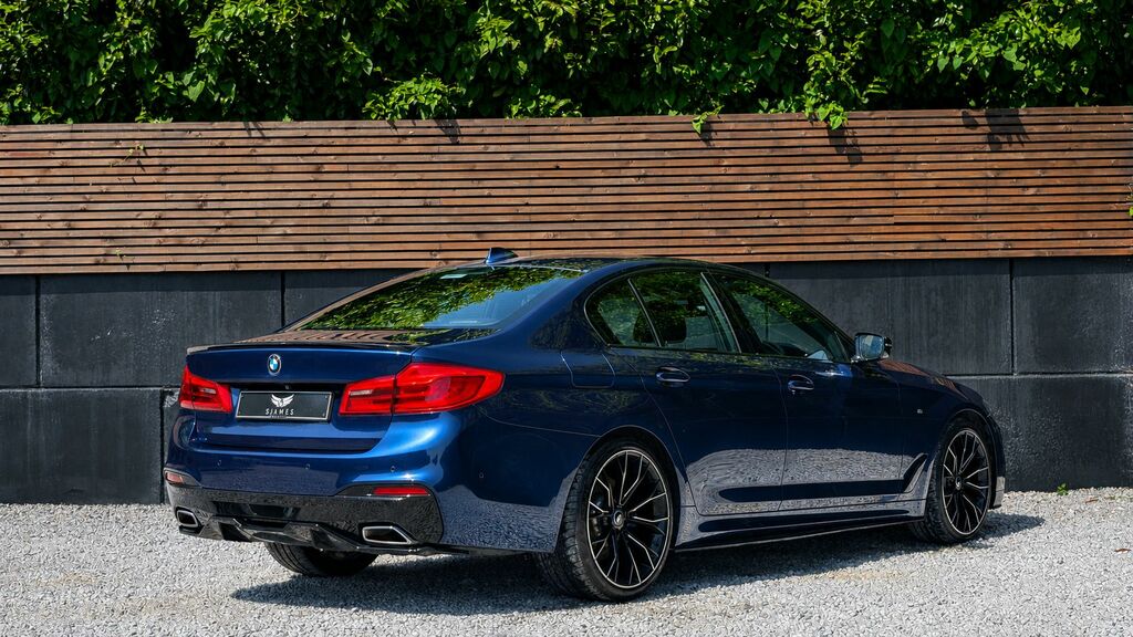 BMW 5 Series 2020 3.0 530D M Sport Saloon Euro Blue #6