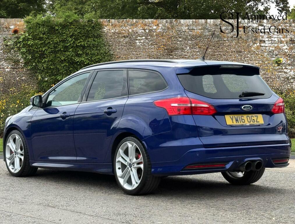 Ford Focus Estate 2.0T Ecoboost St-3 Euro 6 Ss 20161 YW16OGZ Blue #5