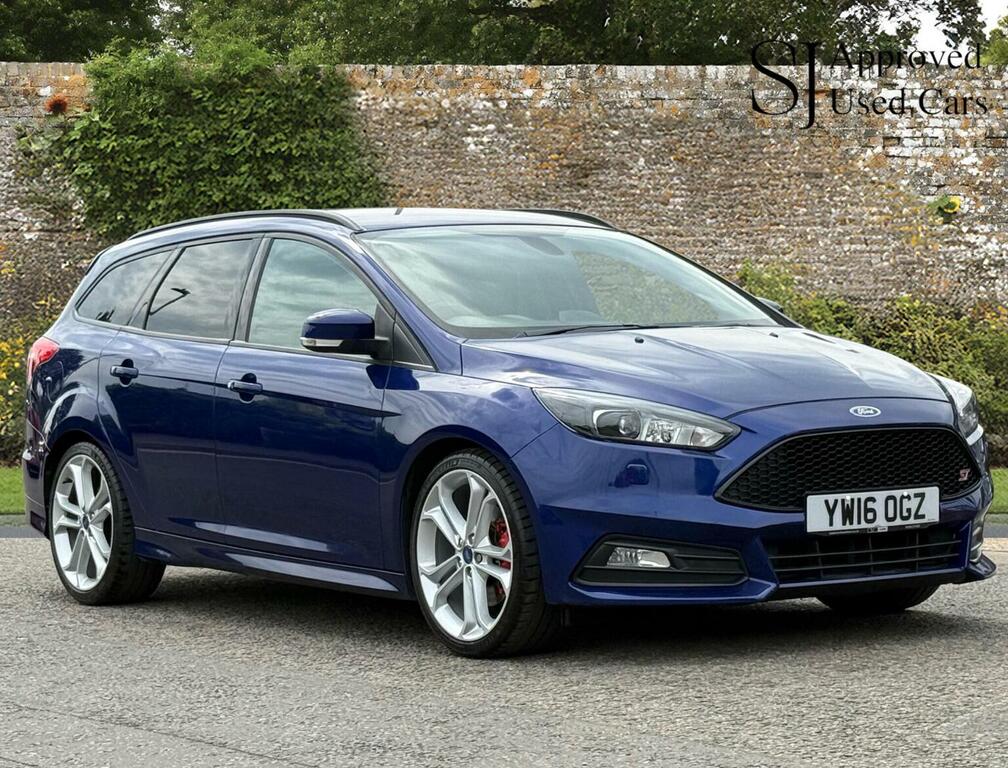 Ford Focus Estate 2.0T Ecoboost St-3 Euro 6 Ss 20161 Blue