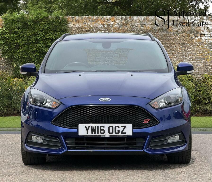 Ford Focus Estate 2.0T Ecoboost St-3 Euro 6 Ss 20161 YW16OGZ Blue #3