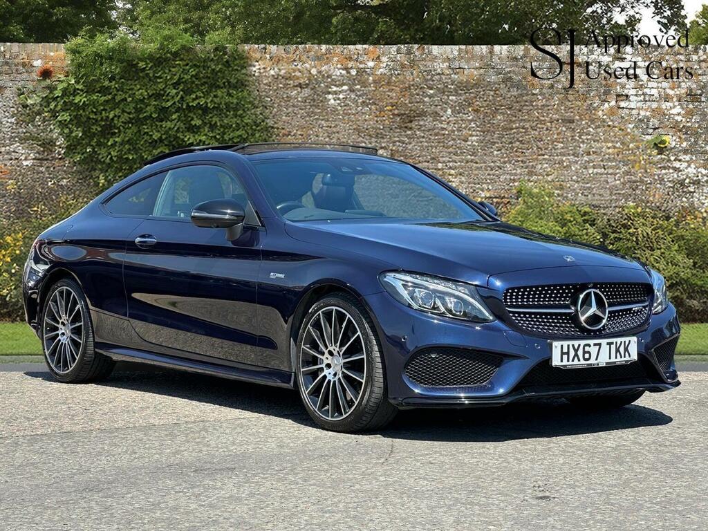 Mercedes-Benz C Class Coupe 3.0 C43 V6 Amg Premium Plus G-tronic 4Mat Blue