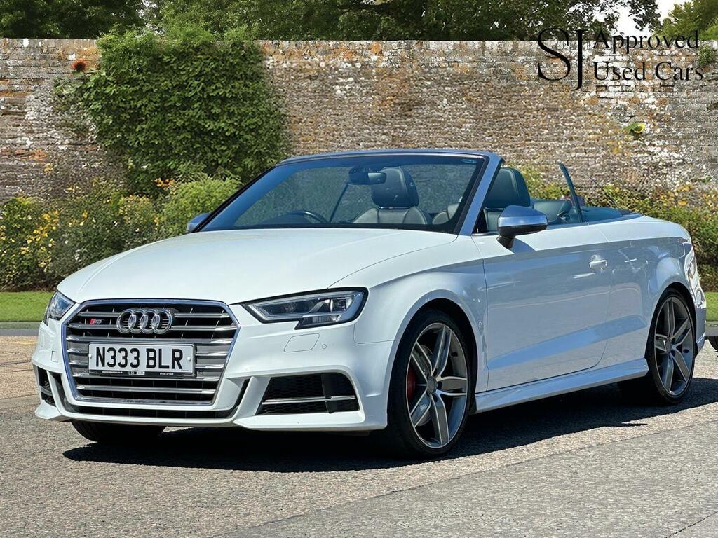 Audi S3 2.0 Tfsi Cabriolet S Tronic Quattro Euro 6 Ss 2 White #5