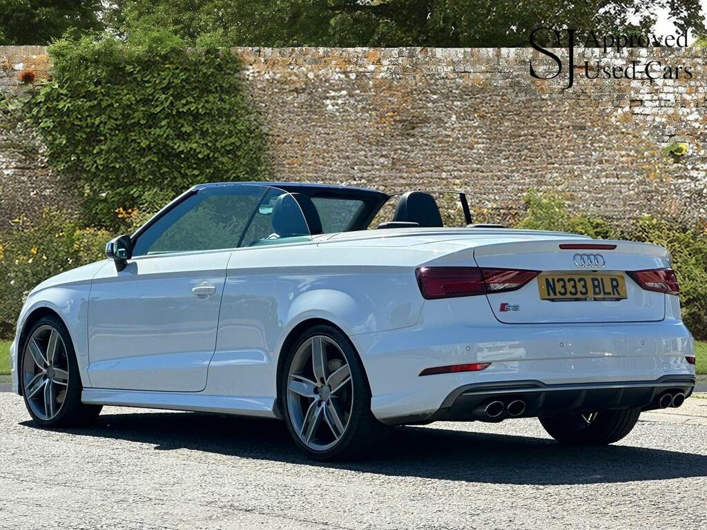 Audi S3 2.0 Tfsi Cabriolet S Tronic Quattro Euro 6 Ss 2 White #6