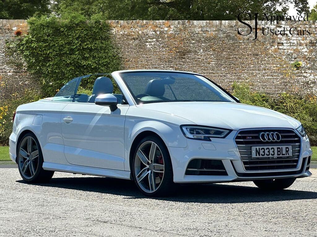 Audi S3 2.0 Tfsi Cabriolet S Tronic Quattro Euro 6 Ss 2 White