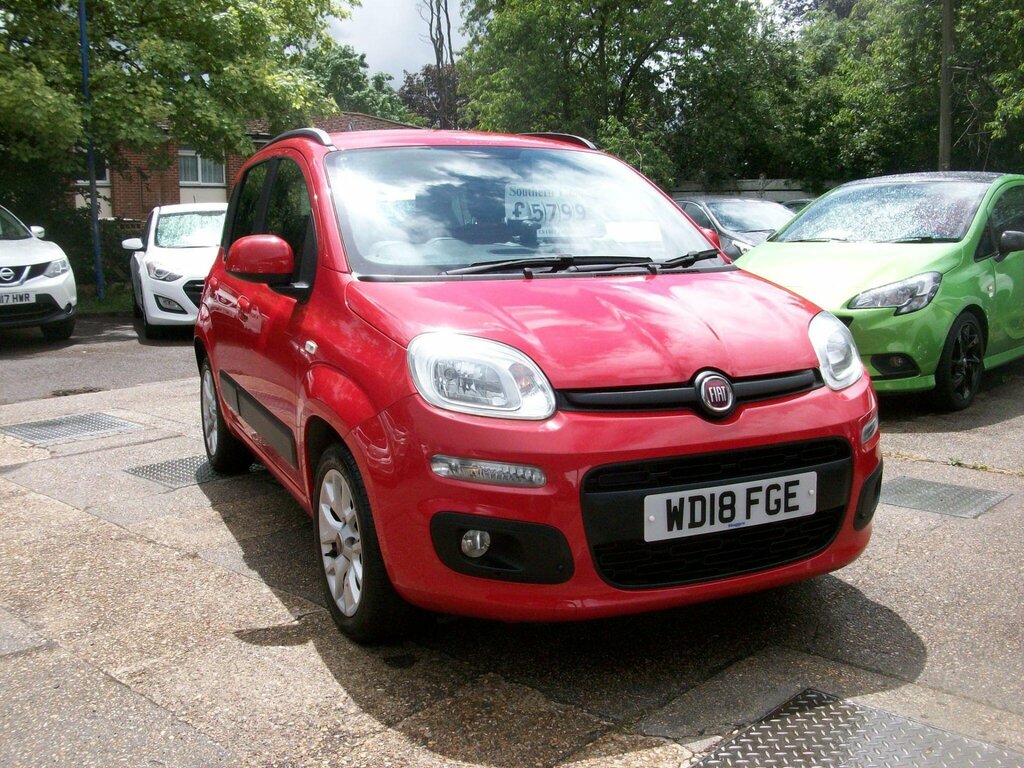 Fiat Panda 1.2 Lounge Euro 6 Red #2