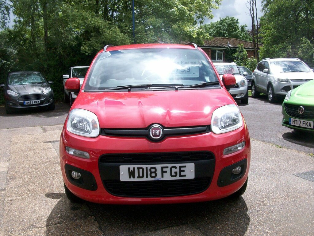 Fiat Panda 1.2 Lounge Euro 6 Red #3