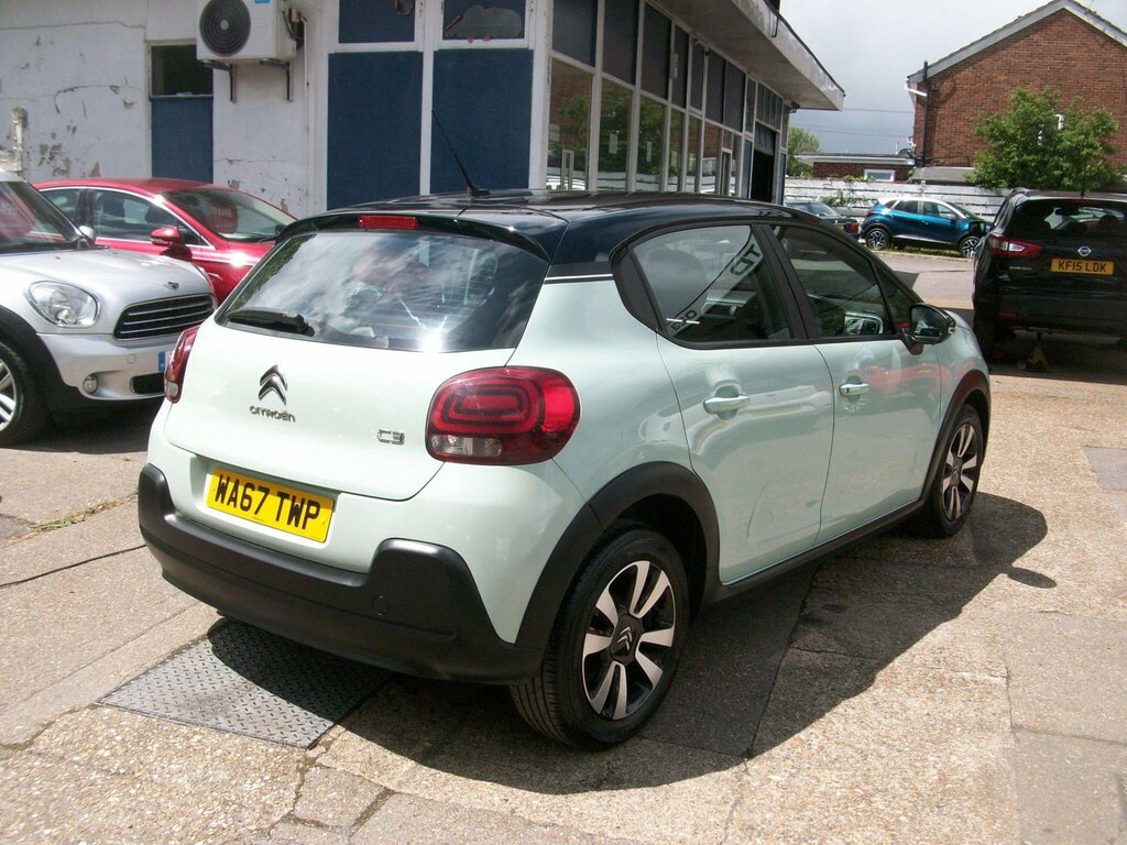 Citroen C3 1.2 Puretech Feel Euro 6 Green #5