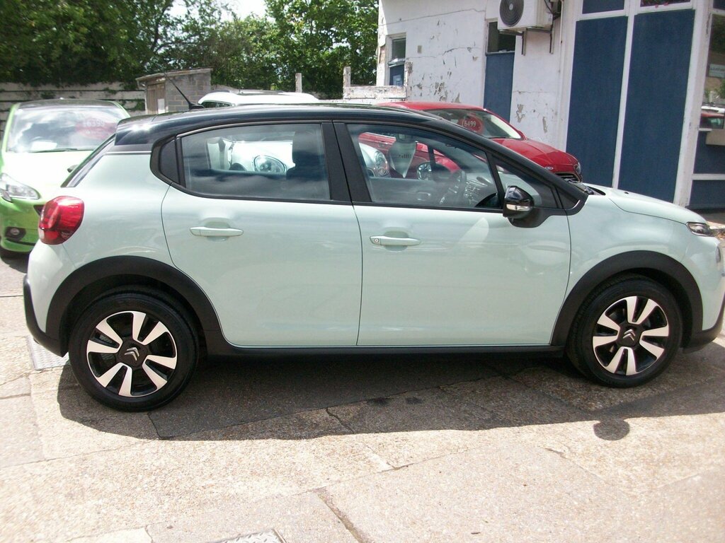 Citroen C3 1.2 Puretech Feel Euro 6 Green #6