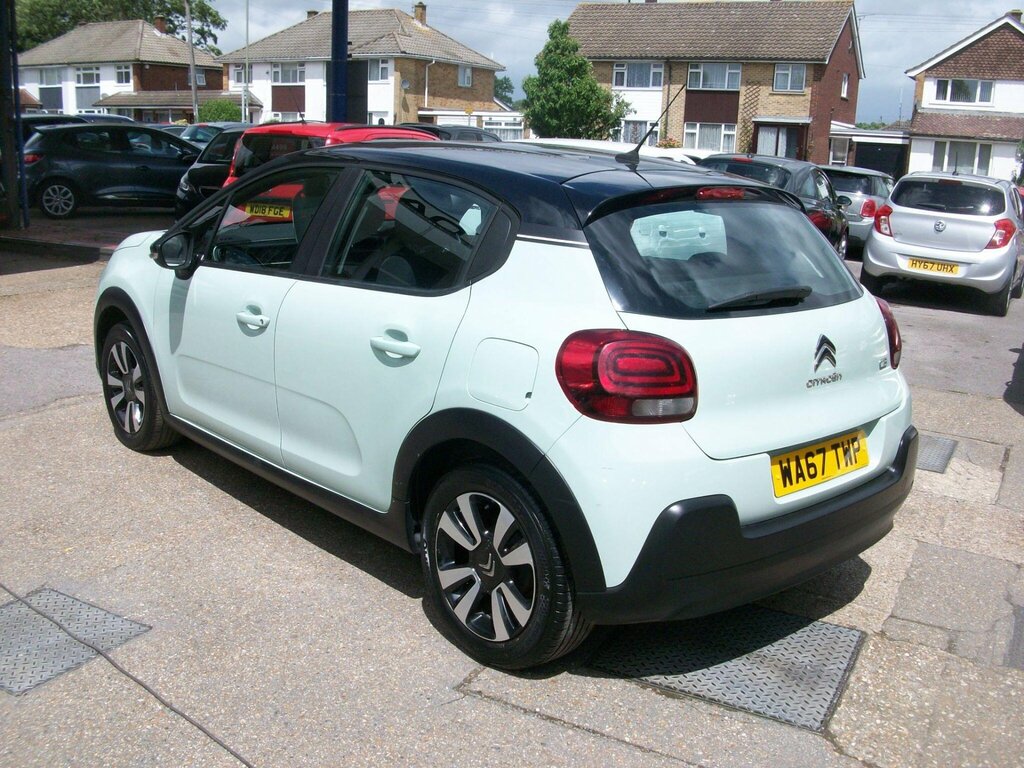 Citroen C3 1.2 Puretech Feel Euro 6 Green #3