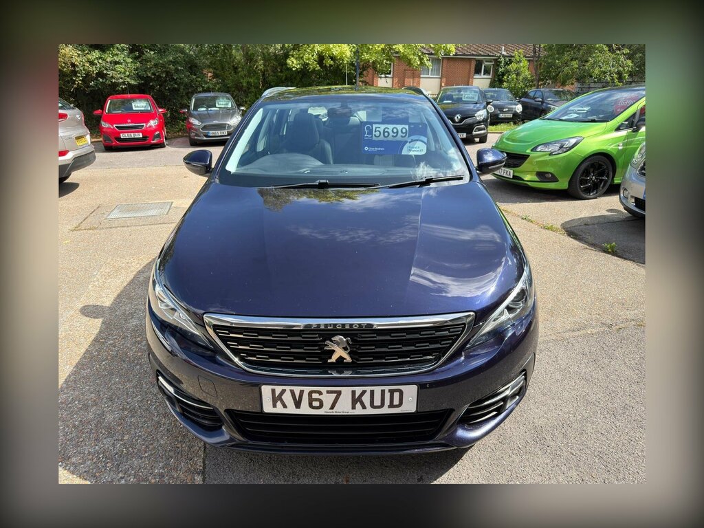Peugeot 308 SW 1.6 Bluehdi Allure Euro 6 Ss Blue #2
