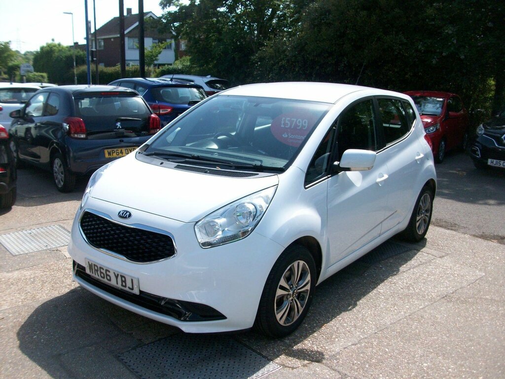Kia Venga 1.4 2 Euro 6 Ss White #3