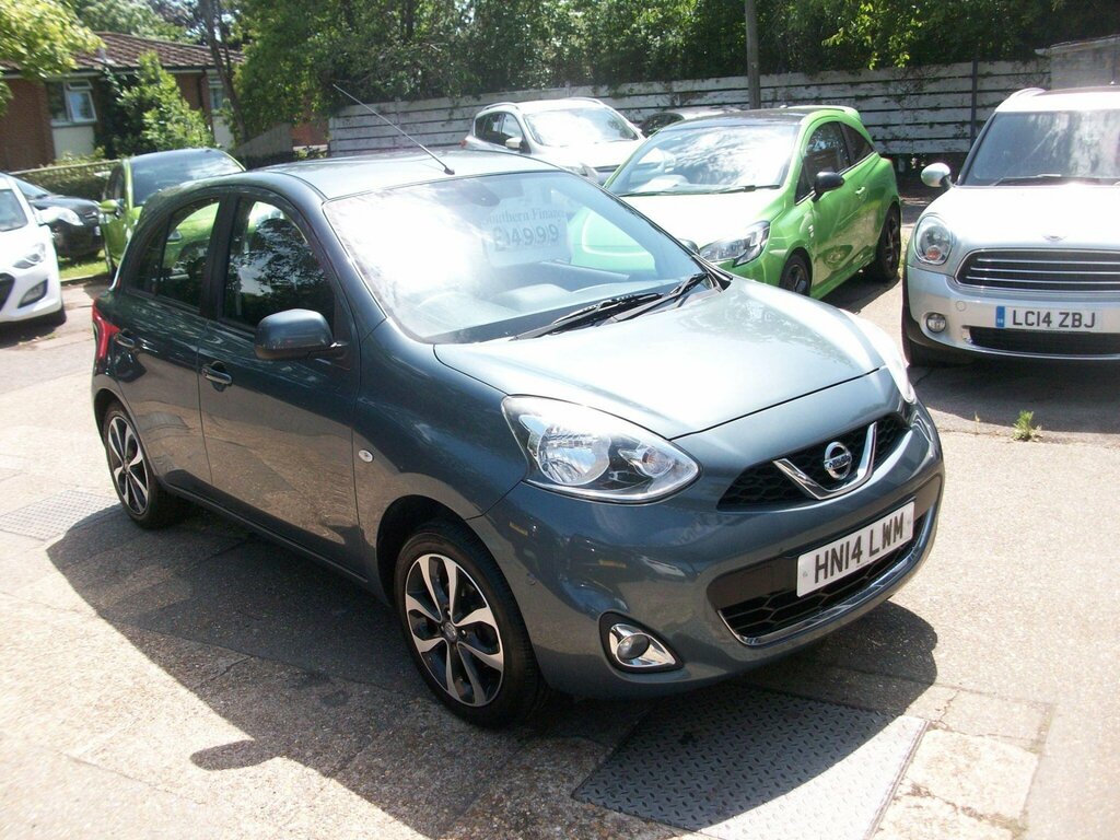Nissan Micra Visia Blue #7