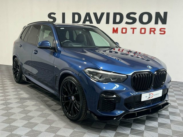 BMW X5 2022 3.0 30D Mht M Sport Suv Hybrid Aut Blue