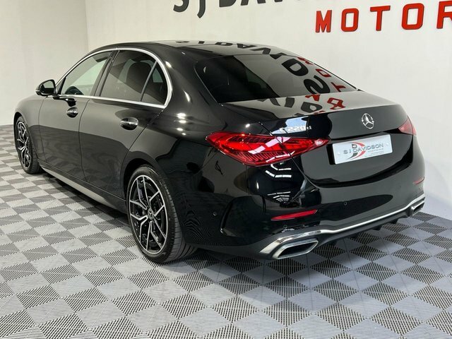 Mercedes-Benz C Class 2024 2.0 C220dh Mhev Amg Line Premium Plus Saloo KW24WXG Black #2