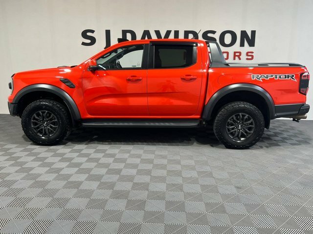 Ford Ranger 2023 3.0T V6 Ecoboost Raptor Pickup Double Cab BVI4440 Orange #4
