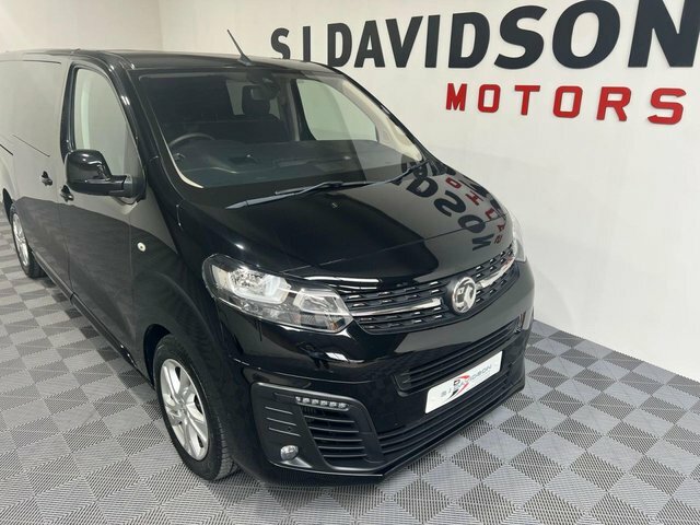 Vauxhall Vivaro 2021 2.0 Turbo D 3100 Elite Crew Van Double Cab Black #4