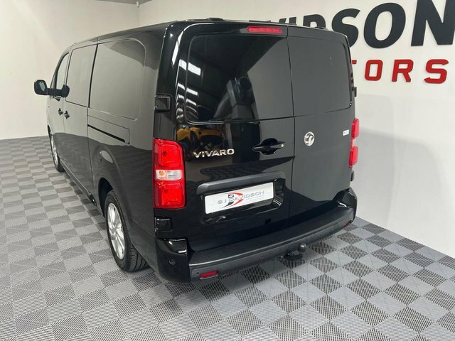 Vauxhall Vivaro 2021 2.0 Turbo D 3100 Elite Crew Van Double Cab Black #5