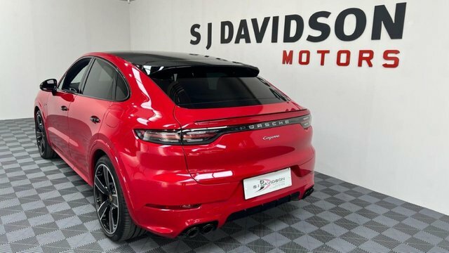 Porsche Cayenne 2022 3.0 V6 E-hybrid 17.9Kwh Coupe Plug Red #5