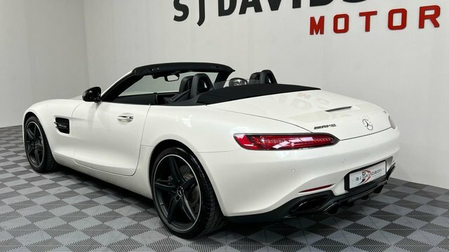Mercedes-Benz AMG GT 2017 4.0 V8 Biturbo Premium Roadster White #2