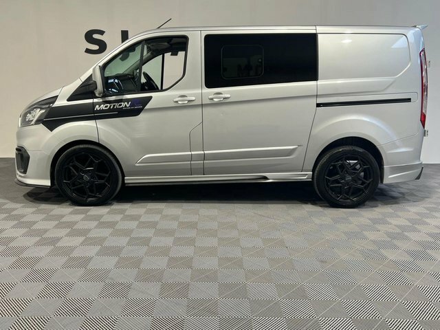 Ford Transit Custom 2020 2.0 300 Ecoblue Limited Crew Van Double Cab 5 Silver #2