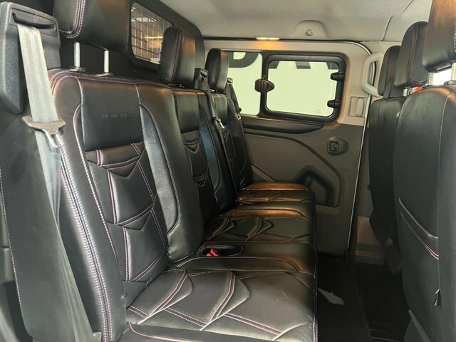Ford Transit Custom 2020 2.0 300 Ecoblue Limited Crew Van Double Cab 5 Silver #4