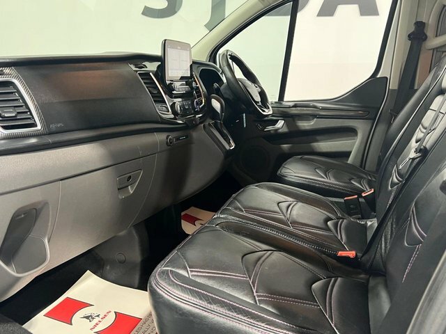 Ford Transit Custom 2020 2.0 300 Ecoblue Limited Crew Van Double Cab 5 Silver #3