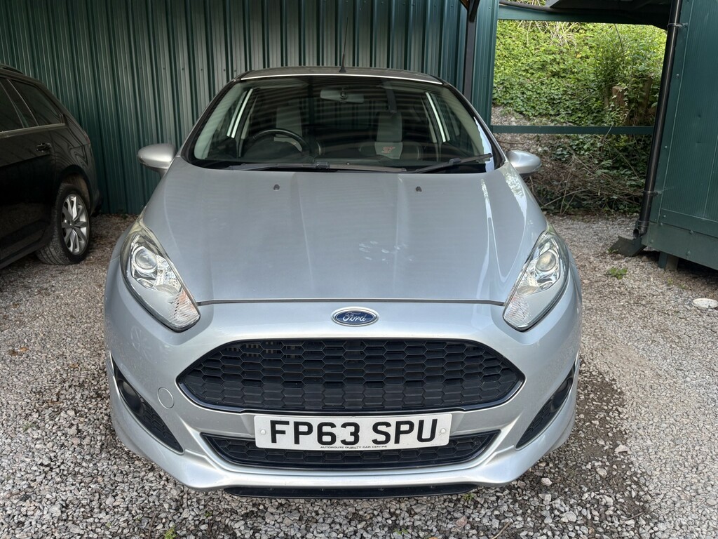 Ford Fiesta Hatchback 1.0 T Ecoboost Zetec S 201463 FP63SPU Silver #2