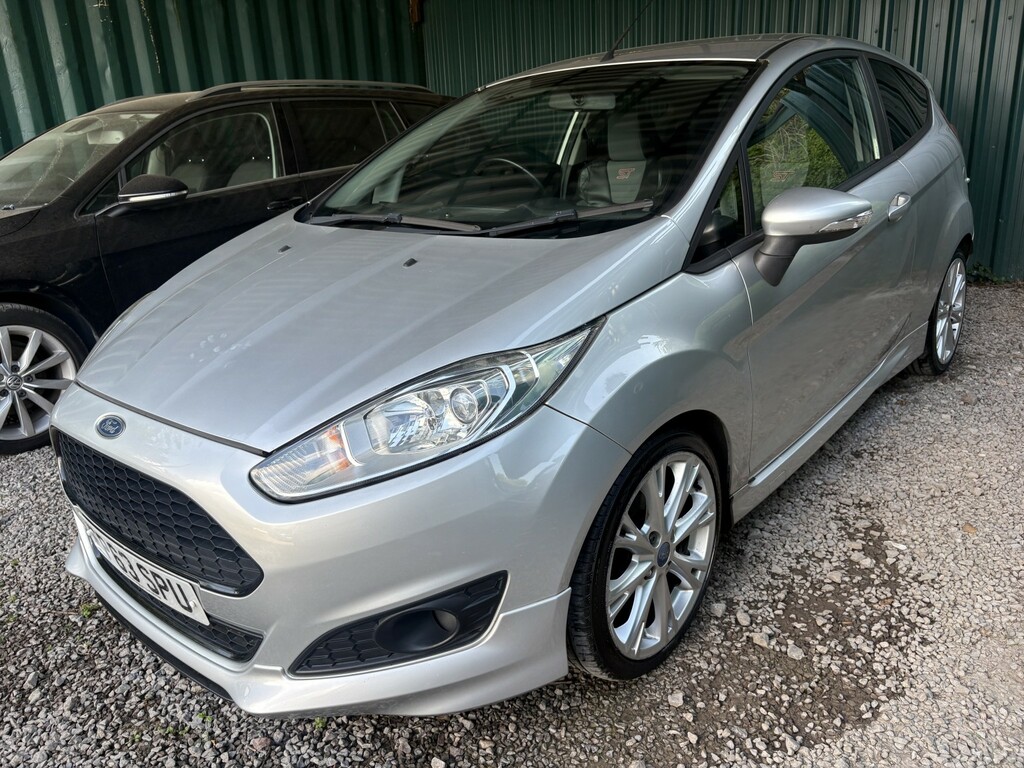 Ford Fiesta Hatchback 1.0 T Ecoboost Zetec S 201463 FP63SPU Silver #3