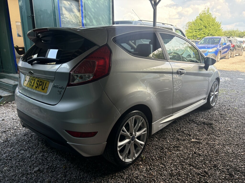 Ford Fiesta Hatchback 1.0 T Ecoboost Zetec S 201463 FP63SPU Silver #6