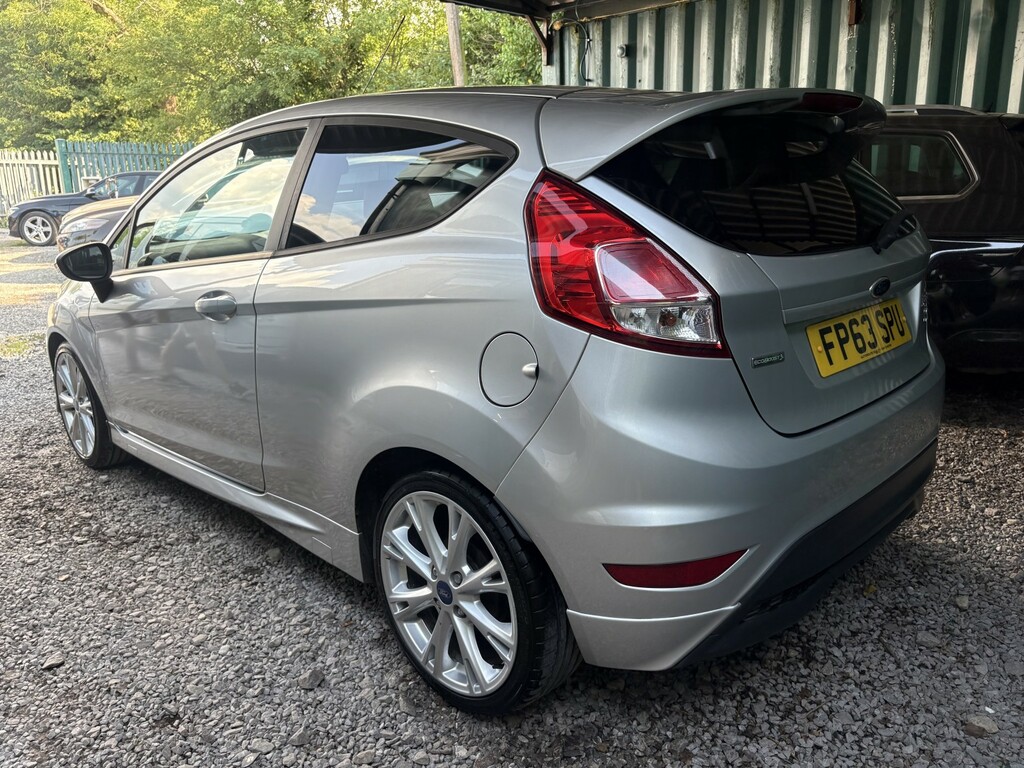 Ford Fiesta Hatchback 1.0 T Ecoboost Zetec S 201463 FP63SPU Silver #4